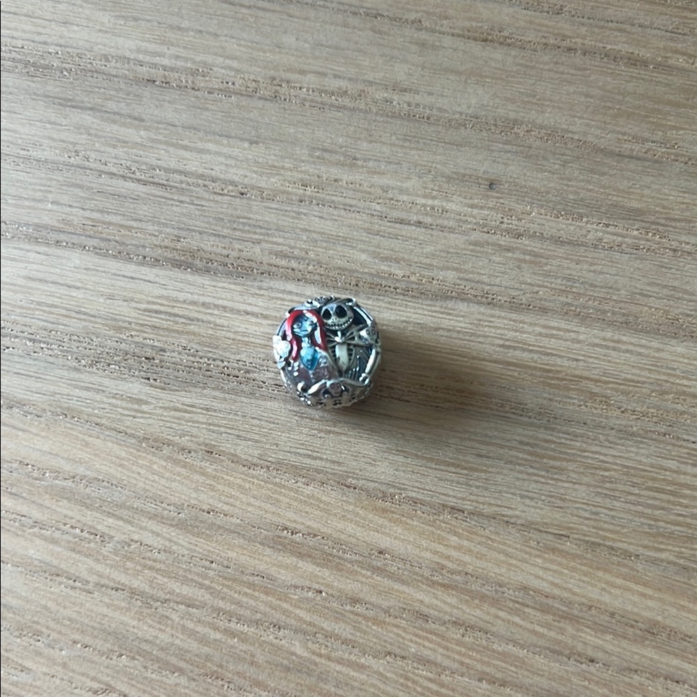 Pandora Disney Jack and Sally Love Never Dies Charm